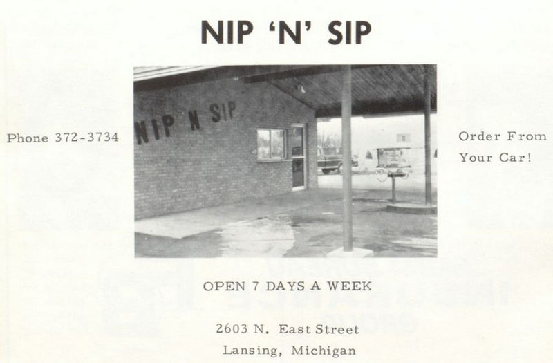 Nip-N-Sip - Vintage Yearbook Ad